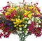 20 Bundles Artificial Flowers for Outdoors, UV Resistant Fake Plants, Faux Plastic Flowers for Home, Window Box, Porch, Indoor, Cemetery, Fall, Summer Decor